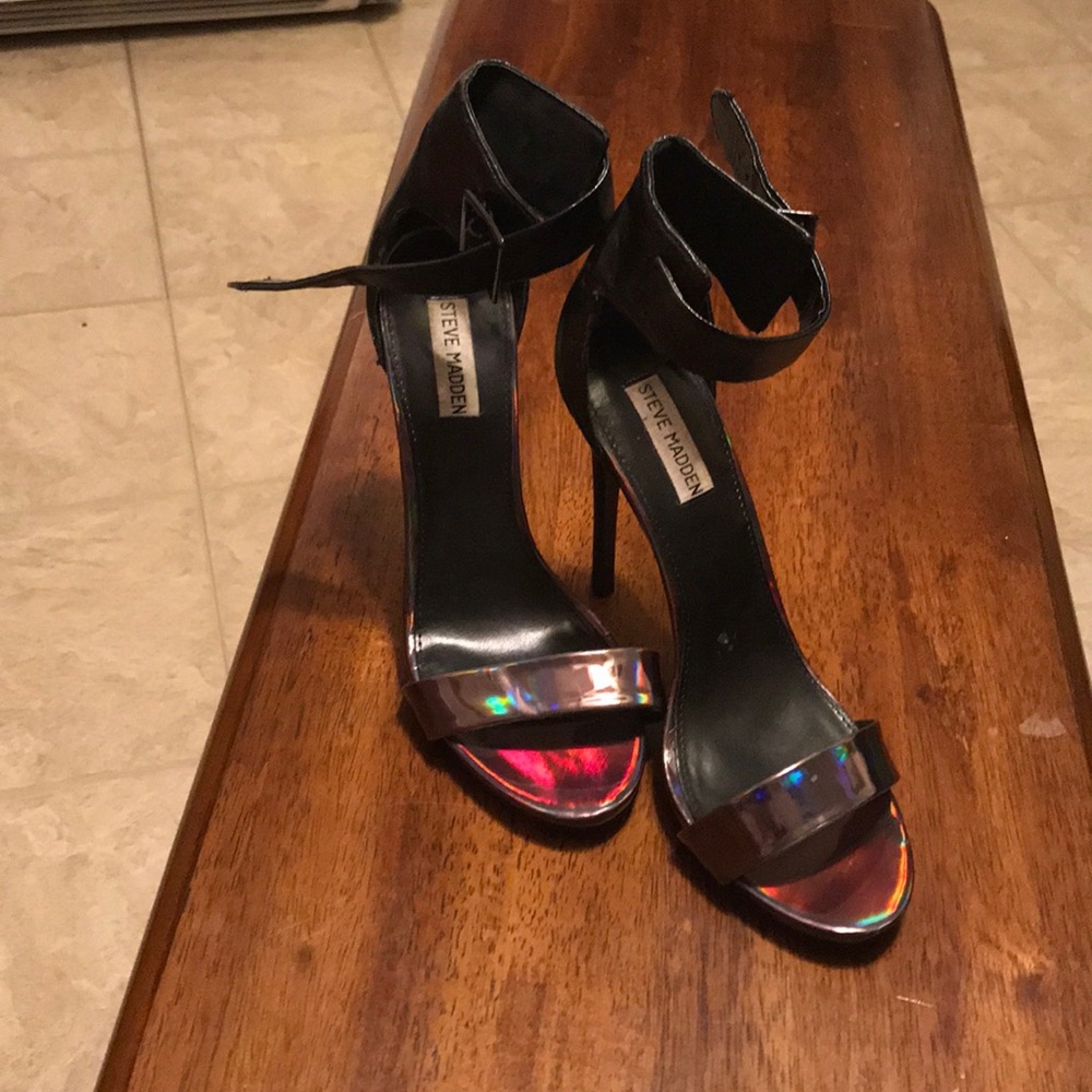 Steve Madden Holographic Heels